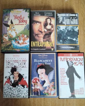 Cassette VHS da collezione