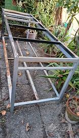 Struttura metallica per tavolo/multiuso