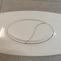 Placca pulsanti scarico wc Storm