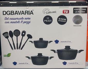 set Pentole DGBAVARIA  in pietra antiaderente 