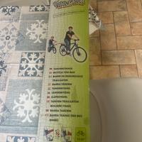 Barra traino biciclette da bambini