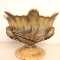 Vaso Art Déco in vetro di Abel Zagreb, 1930