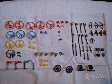 Lego castelli anni 80/90: piume, armi, bandiere 