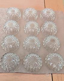 VINTAGE Servizio da 12 per macedonia gelato ecc.