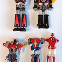 Lotto robot giocattoli vintage Trider G7 Danguard 