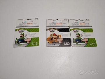 Nintendo eShop Card Luigi e Bowser