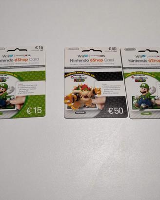 Nintendo eShop Card Luigi e Bowser