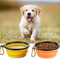 Ciotola Pieghevole in Silicone portatile Viaggi