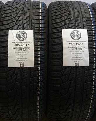 4 GOMME 205 45 17 HANKOOK A67794