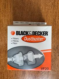 Filtri VF20 per Black & Decker Dustbuster