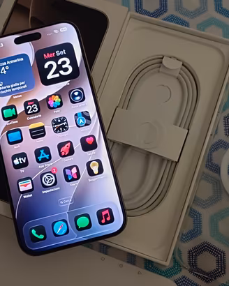 iPhone 16 pro max 256gb titanio deserto 