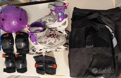 Roller bambina+accessori