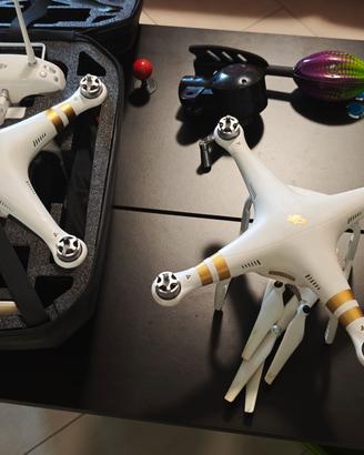 DJI Phantom 3 Pro + 2° Drone + Zaino e 2 Comandi