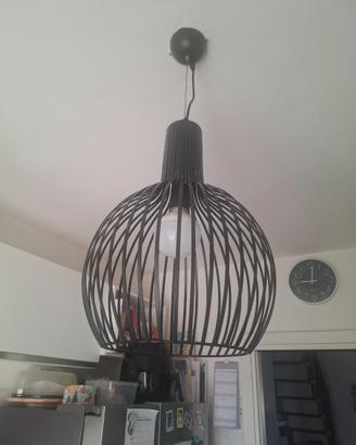 Lampadario Design Moderno Nero – Come Nuovo