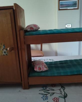 Letto a castello per bambole