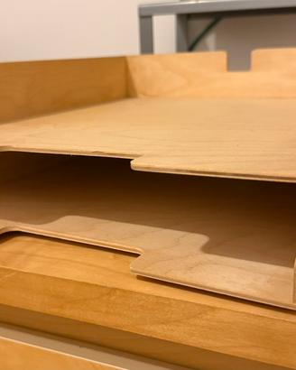 Portadocumenti IKEA in legno