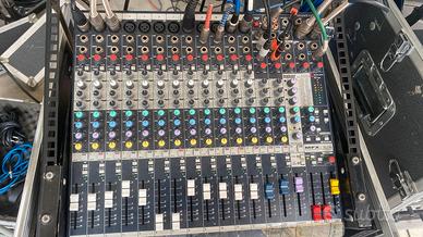 Mixer Soundcraft MFX 12/2 16 canali con RACK