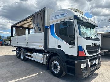 Iveco stralis 460 ribaltab+centinato con rimorchio