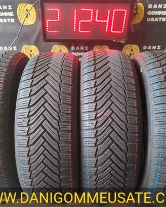 GOMME DA NEVE 225 55 17 MICHELIN 95% COME NUOV