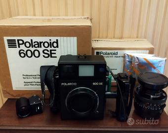 Polaroid 600SE + Mamiya 75mm + Mirino CON SCATOLE
