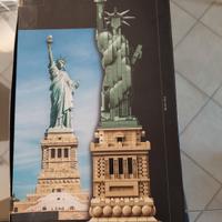 lego architecture: statua della liberta