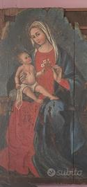Pala d'altare proveniente da cappella di famiglia 