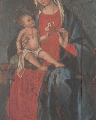 Pala d'altare proveniente da cappella di famiglia 