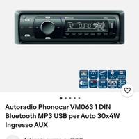 stereo auto phonocar nuovo 