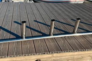 Porta canna in acciaio