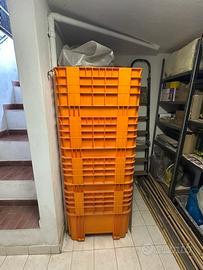 Lotto 4 Vasche / Cassoni in Plastica per Vendemmia