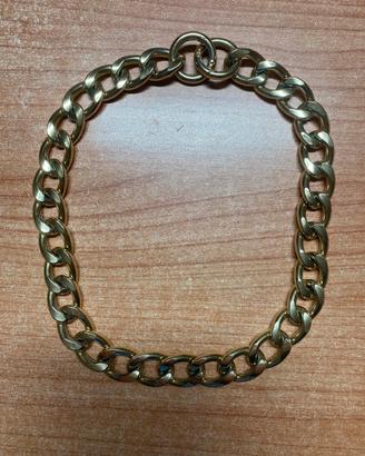 Collare a catena dorato