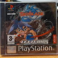 BAYBLADE LET IT RIP PS1 ITALIANO NUOVO MAI APERTO