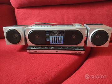 boombox Akai stereo HiFi pj w30