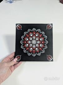 Quadro Mandala - acrilico su tela 