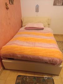 Letto contenitore una piazza e mezza