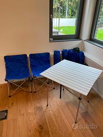 Tavolo da camping campeggio