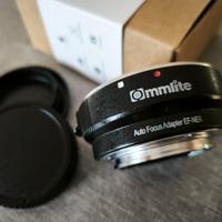 Adattatore  Commlite CANON X SONY AF elettronico