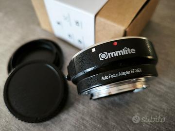 Adattatore  Commlite CANON X SONY AF elettronico