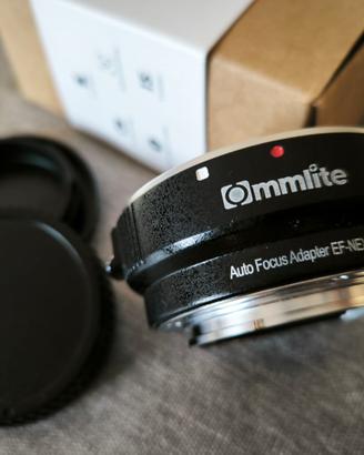 Adattatore  Commlite CANON X SONY AF elettronico