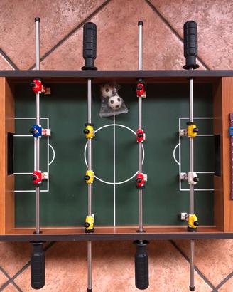 calcio balilla da tavolo