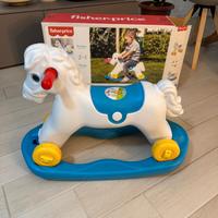 Cavallo a dondolo Rocking Horse Fisher Price