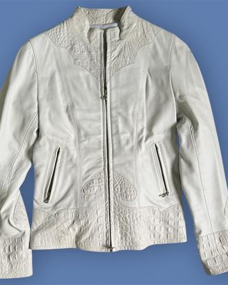 Giacca vera pelle - taglia 42 - desing unico
