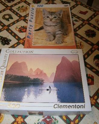 Due scatole di puzzle