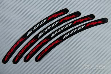 Stickers bordo cerchioni HONDA Logo CBR 600 RR 2D