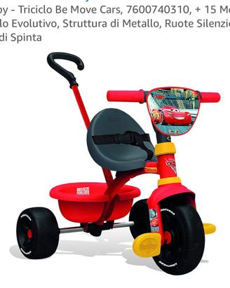 Triciclo Cars Saetta Mcqueen