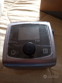 Cpap con umidificatore e mascherina