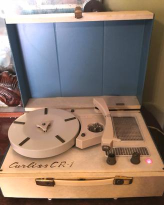 fonovaligia giradischi LESA Curliss CR 1. 