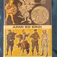 Libro vintage Armi ed Eroi Guglielmino scuola medi
