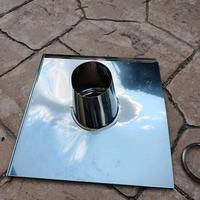 FALDALE ACCIAIO INOX 45Cm H 22Cm FORI D.10/12mm