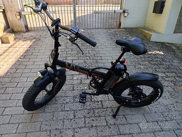 Bici elettrica pieghevole smartway